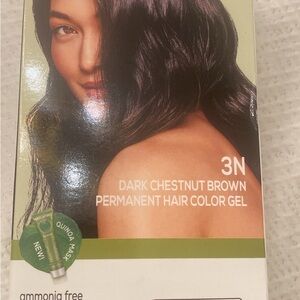 Dark Chestnut Brown Permanent Hair Color Gel